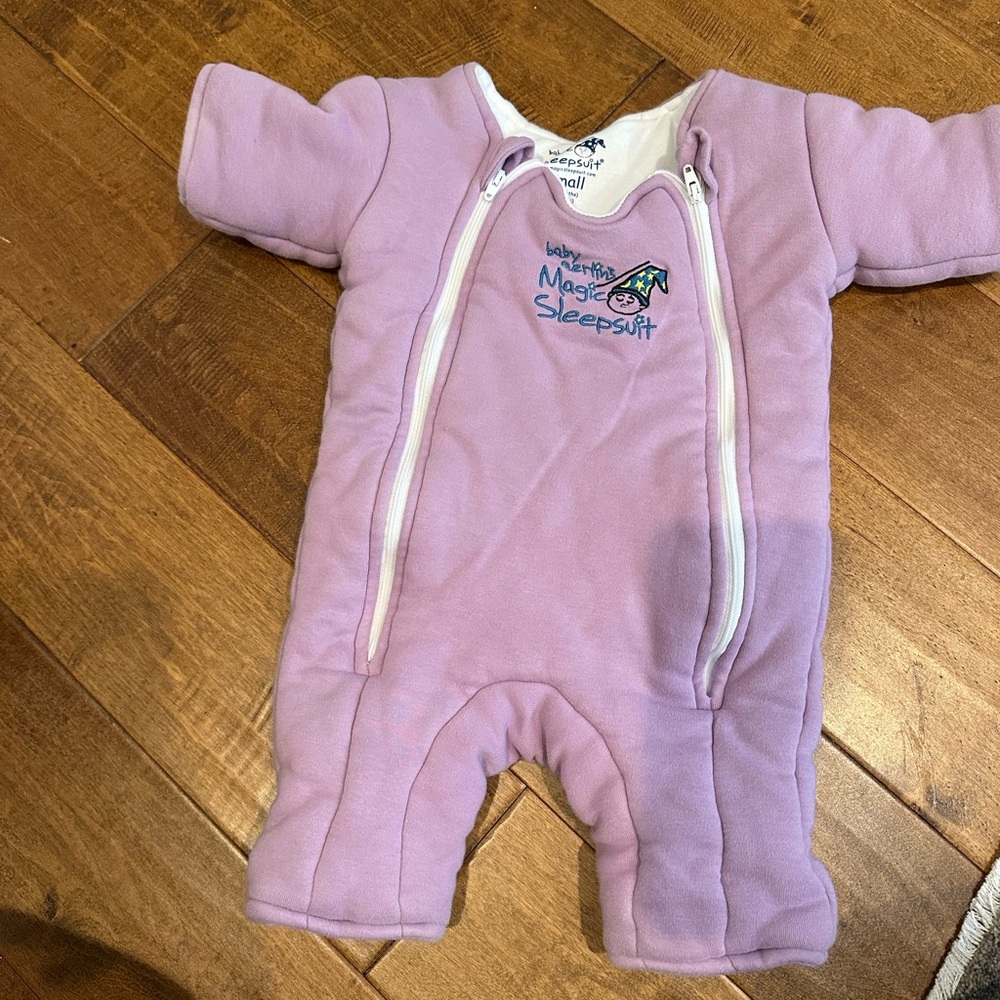 Gently used Small Lavender Magic Merlin Sleep Sack